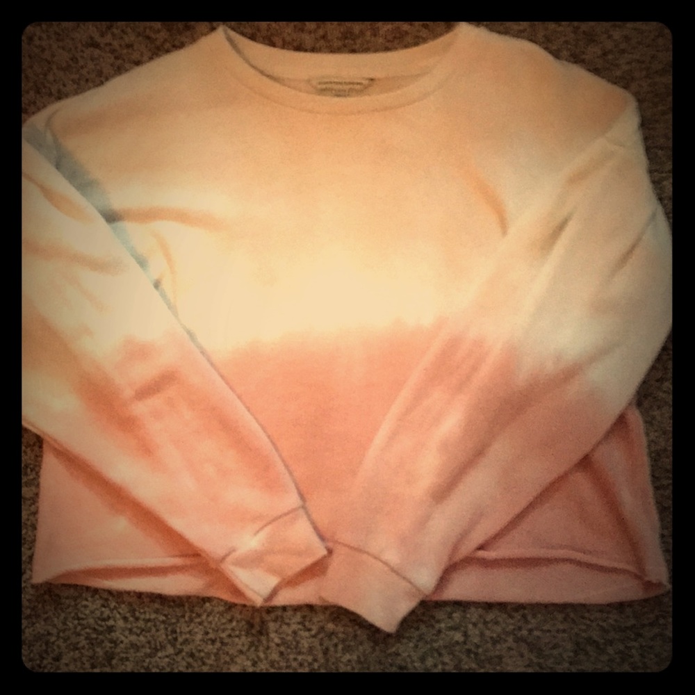 used american eagle cropped sweater